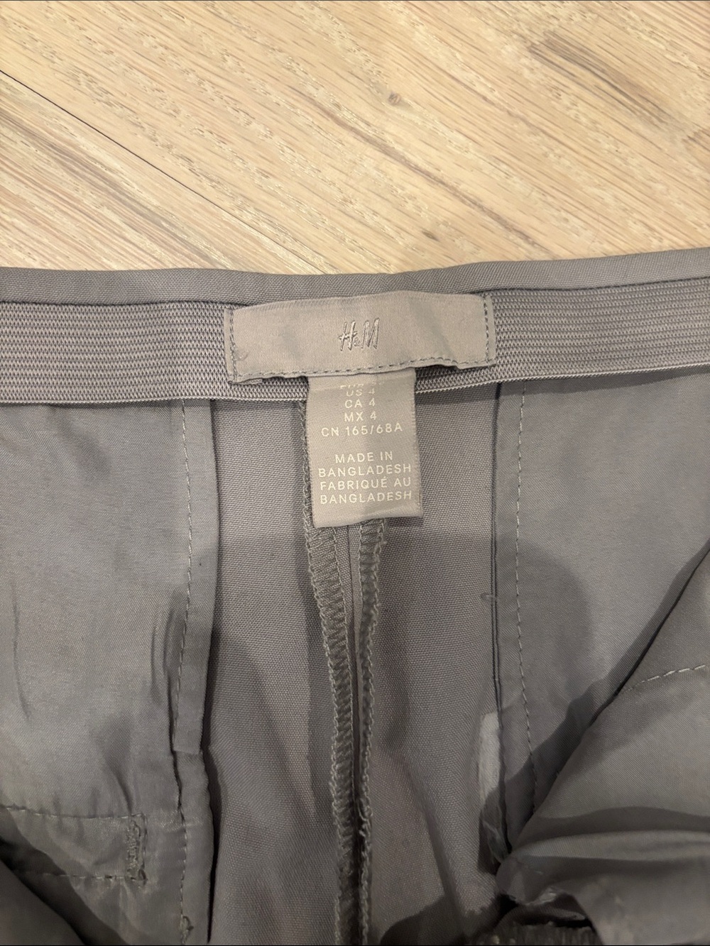 H&M Light Gray Women's Single-Button pantsuit - Picture 5 of 10